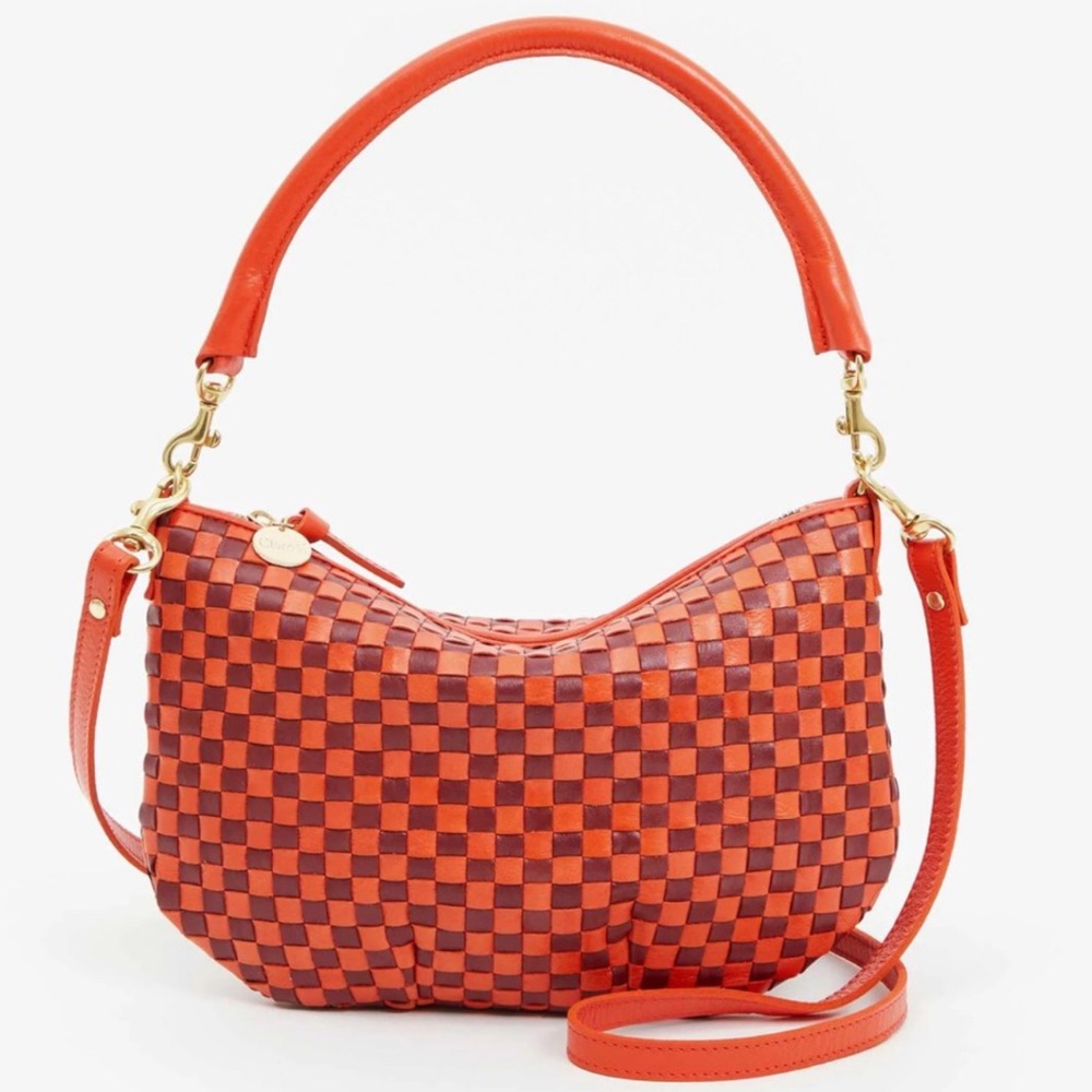 Clare V. poppy bordeaux petit moyen